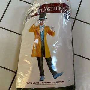 Men’s classic mad hatter costume size 2x